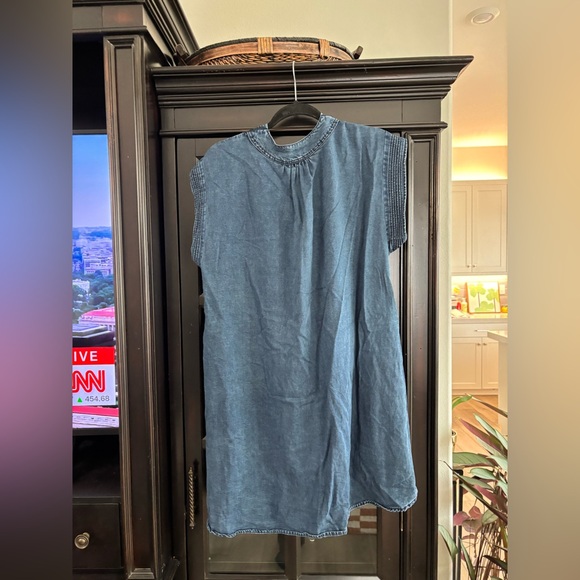 L.O.G.G. H&M Dark Blue Denim Tunic Dress - Picture 4 of 10